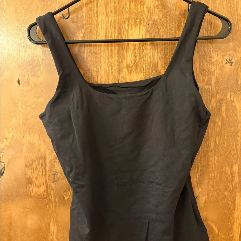 BlackMilk Matte Black Tank Top - Picture 3 of 5